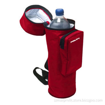 Bottle Cooler with Lunchbox Compartment, Made of 600D Oxford Cloth